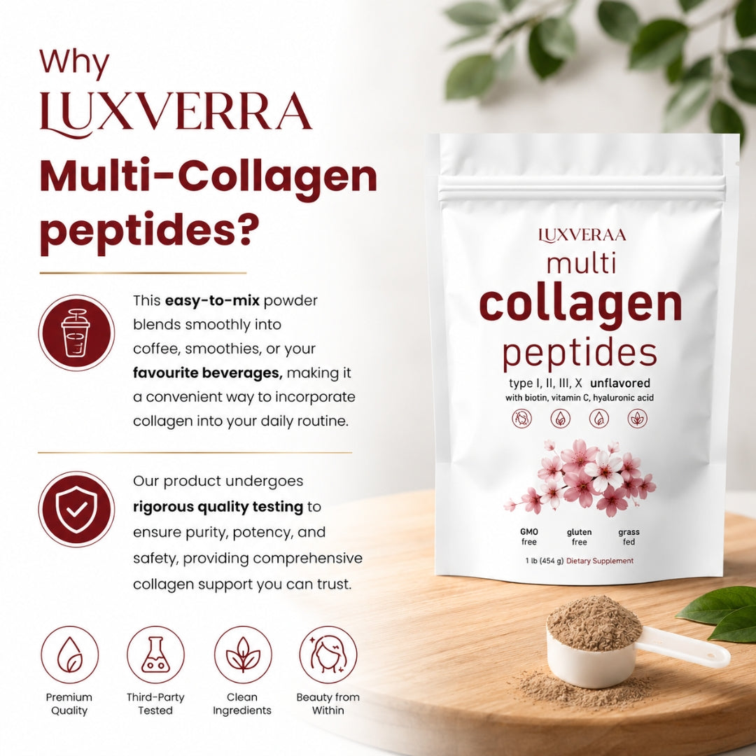 Complete Multi-Collagen Formula for Skin | 1 lb (454 g)