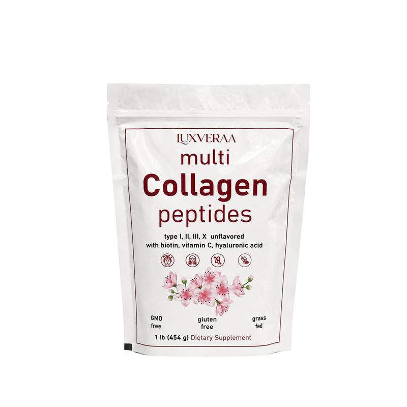 Complete Multi-Collagen Formula for Skin | 1 lb (454 g)